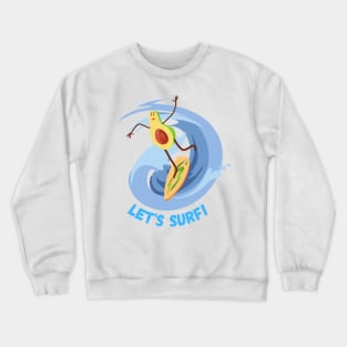 Avocado Surf Crewneck Sweatshirt